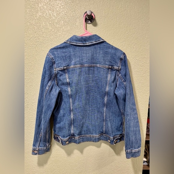 Old Navy Women's Classic Blue Jean Jacket - Picture 3 of 3